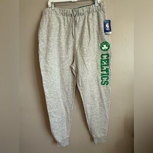 NBA Celtics womens  Gray Joggers